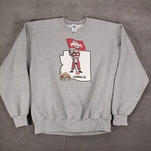 Ohio State Y2K Sweatshirt BCS Championship 2005 Delta Tag‎ Mens Size Large